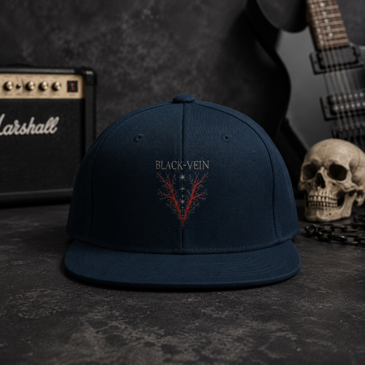 Casquette Premium BLACK-VEIN® Vena Noctis