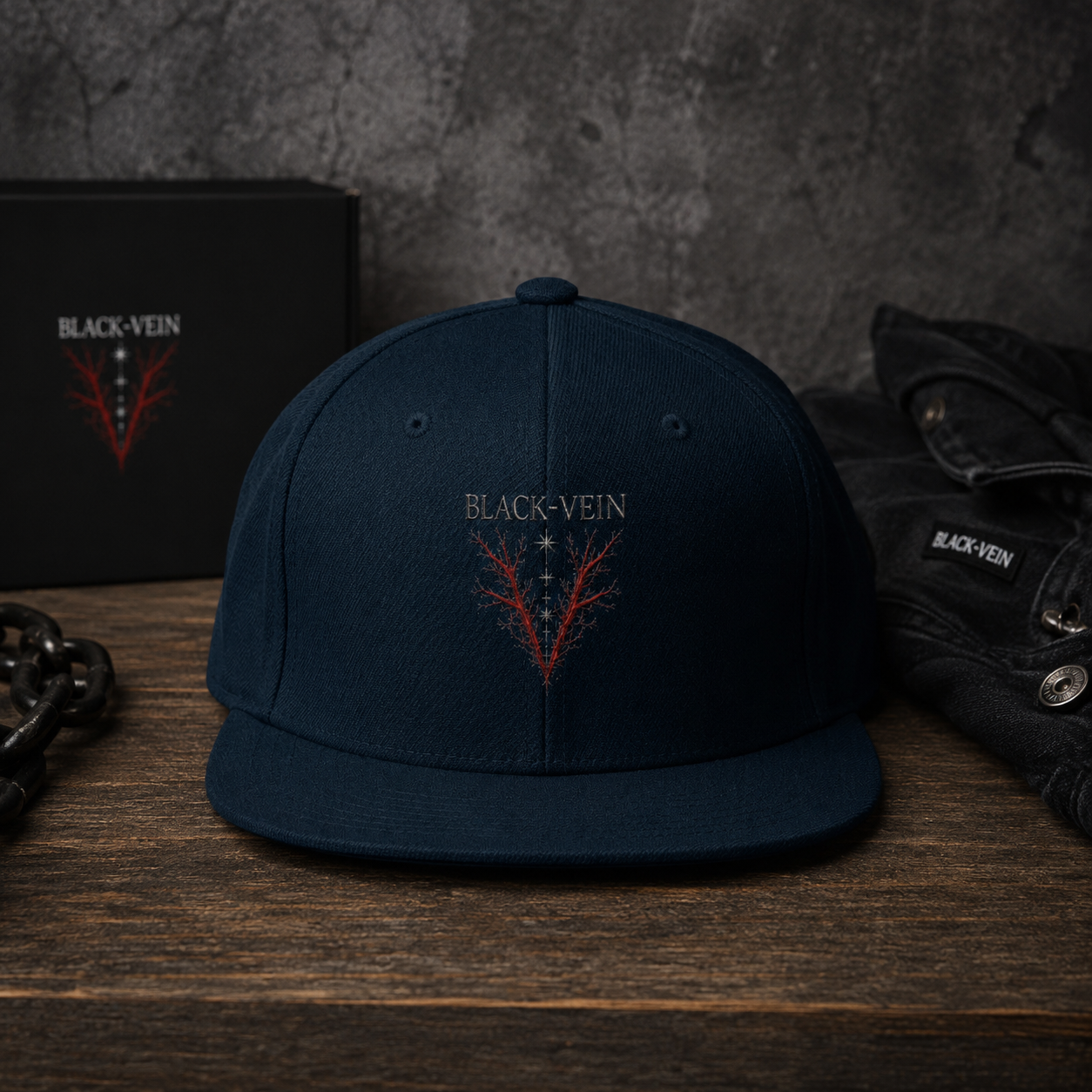 Casquette Premium BLACK-VEIN® Vena Noctis