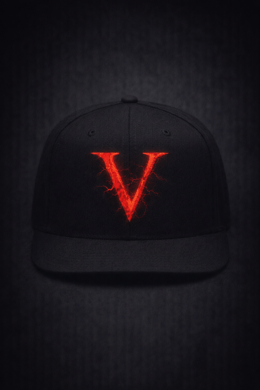 Casquette Snapback Black-Vein – Signature V Edition