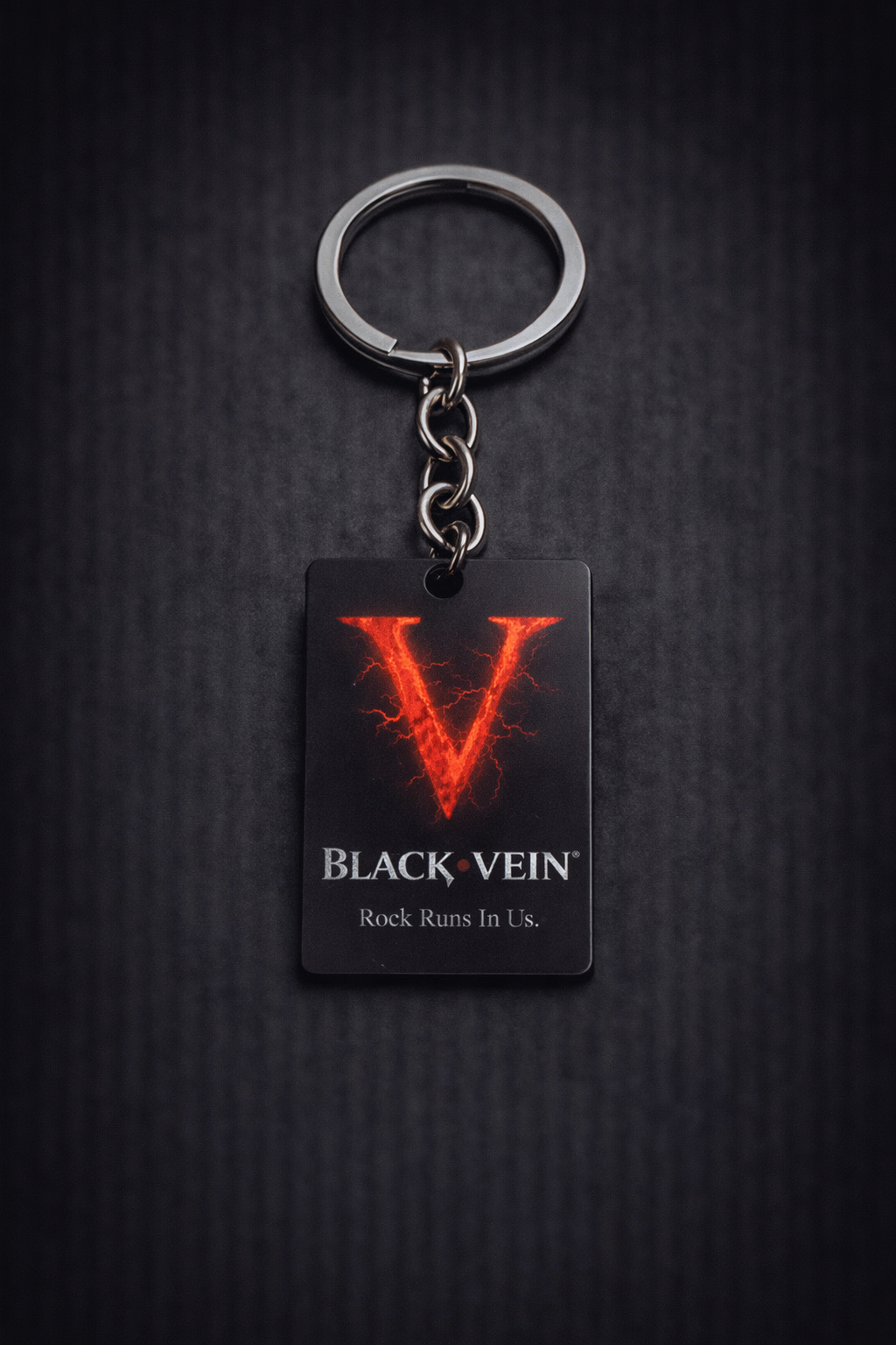 Porte-clés Black-Vein Premium – Signature V Edition
